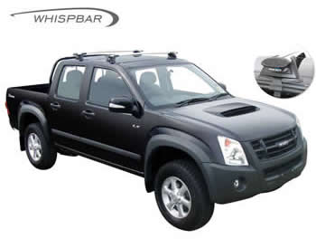 Isuzu D-Max roof racks Yakima, Whispbar